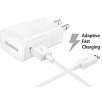 Samsung Fast Adaptive Wall Charger + 5 FT Cable (white)