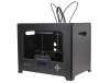 Dual Extrusion 1.75mm ABS/PLA/PVA 3D Printer - Black Metal Housing (Rev.1)