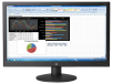 HP V241p 23.6-inch LED Backlit Monitor