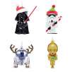 Star Wars Hallmark Star Wars Cutie-style Darth Vader Storm Trooper R2D2 and C3PO Collectors Set Christmas Ornaments