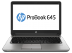 HP ProBook 645 G1 Notebook PC (ENERGY STAR): AMD Elite A6-5350M 2.9GHz, 4GB RAM, 500GB HDD, Windows 7 Pro