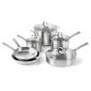Calphalon Classic Stainless Steel 10-pc. Cookware Set