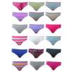 12 Pairs: 100% Combed Cotton Cute High-Cut Panties