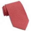 Jomashop Select Salvatore Ferragamo Ties: FERRAGAMO House Print Red Silk Twill Tie $80, More