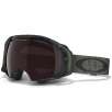 Oakley Airbrake Ski Goggles in Tagline Gunmetal/Black Rose + Persimmon