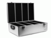800 CDs/DVDs Capacity Hard Plastic/Aluminum MEGA Case with Self Clean 400 Sleeves
