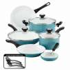 Farberware purECOok 12-Piece Ceramic Nonstick Cookware Set (Gray)