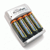 MaximalPower AA/AAA Battery Charger + 4 x 2700mAh Nickel Metal Hydride Rechargeable Batteries