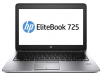 HP EliteBook 725 G2 Notebook PC (ENERGY STAR): AMD Quad-Core A10-7350B 2.1GHz, 4GB RAM, 500GB HDD, Windows 7 Pro