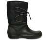 Women Crocband II.5 Cinch Boot (Navy Light Gray, Black Charcoal, or Espresso Mushroom)