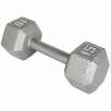 Weider 15 lb. Hex Dumbbell