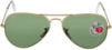 Ray Ban Aviator Arista Polarized Green Eye 58mm Sunglasses