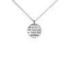 Language of Love Pendant in Sterling Silver