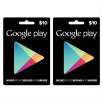2-Pack $10 Google Play Gift Card