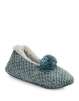 Kensie Sherpa-Lined Checked Slippers (Forest Green or Red Oatmeal) for $3.74, More