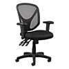 Realspace MFTC 200 Multifunction Ergonomic Super Task Chair, Black