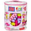Mega Bloks First Builders Big Building Bag - Pink (80 pcs)