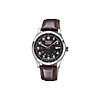Wenger Swiss Military Alpine Terragraph Black Dial Brown Leather Men