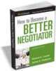Free How To Become A Better Negotiator eBook