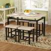 Delano 5 Piece Dining Set by TMS