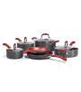 Bella 10-Pc. Hard Anodized Ceramic Cookware Set