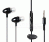 Deluxe Black In-ear Stereo Headphone/Earphone