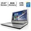 Lenovo Z51 15.6" Laptop: Core i7-5500U 2.4GHz, 8GB Memory, 1TB HDD, Windows 10