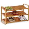 Honey Can Do 3-tier Deluxe Bamboo Shoe Shelf