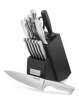 Cuisinart 15pc Stainless Steel Hollow Handle Cutlery Block Set