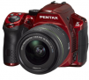 Pentax K-30 16.3MP Weatherproof D-SLR Camera with 18-55mm WR Lens (Black/Red)