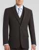 Wilke Rodriguez Olive Tic Modern Fit Vested Suit