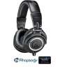Audio-Technica ATH-M50X Professional Headphones + $30 VUDU Credit + 3 Months of Rhapsody Black