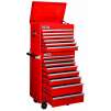Harbor Freight  26 in. 16 Drawer Glossy Red Roller Cabinet Combo