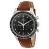 Omega Speedmaster Chronograph Moonwatch w/ Brown Leather Strap (50th Anniv. Edition)