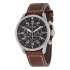 Citizen Avion Black Dial Brown Leather Chronograph Men