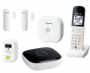 Panasonic KX-HN6003W Smart Home Monitoring System Home Monitoring and Control Kit (White)