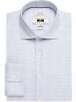 Joseph Abboud Blue Check Modern Fit Non-Iron Dress Shirt (2 Pack)