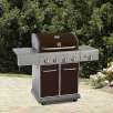 Kenmore 4 Burner LP Gas Grill w/ Searing Side Burner (Mocha or Red)