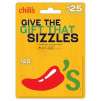 $25 Brinkler 4-Choice Gift Card (Chili