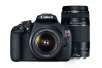 Canon EOS Rebel T5 EF-S 18-55mm IS II Kit & EF 75-300mm f/4-5.6 III USM Refurbished