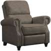 Anna Push Back Recliner Chair Barley Tan, Paisley, or Brown