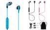 Ontek Wireless Bluetooth 4.1 Sport Earbuds with Inline Microphone