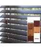 Customized Real Wood 30-inch Window Blinds