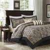 Madison Park Aubrey 5-Piece Comforter Set Blue or Black
