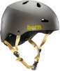 Bern Macon Bike Helmet (Matte Charcoal Grey or Matte Black Rasta)