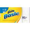 Bounty Basic Select-a-Size Large Paper Towels, 12 Rolls/Case