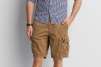 AEO Classic Length Cargo Short: Tour Khaki or Rock Blue