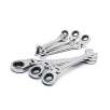 GearWrench 6pc Flex Ratcheting Wrench Set MM