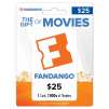 $25 Fandango Gift Card