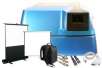 InFocus IN1-B1 Projector, Screen, Backpack and Cable Bundle